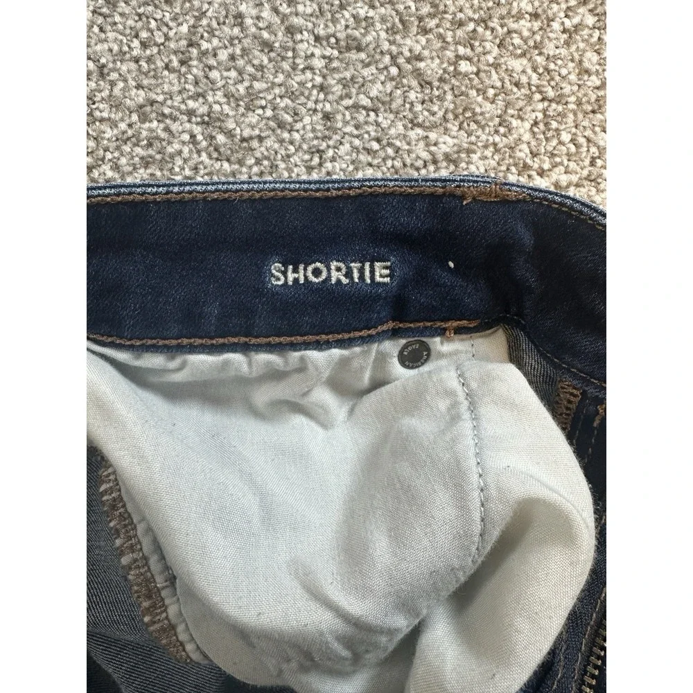 American Eagle Outfitters Hi-Rise Shorties Denim Shorts AEO Women's Size 8/10
